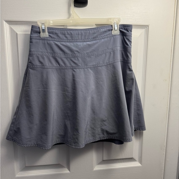Athleta Blue Skater Skirt - Picture 1 of 4